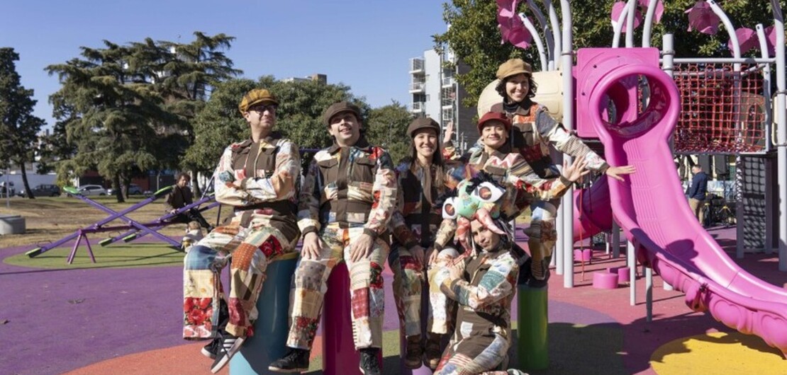 Presentación Prensa de Vacaciones de Invierno-Plaza Moreno - Sec. Cultura y Educación / Silvina La Calamita
