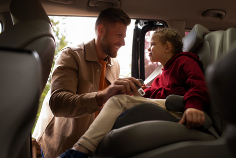 Imagen de Silla infantil en el auto: solo 1 de cada 3 la usa