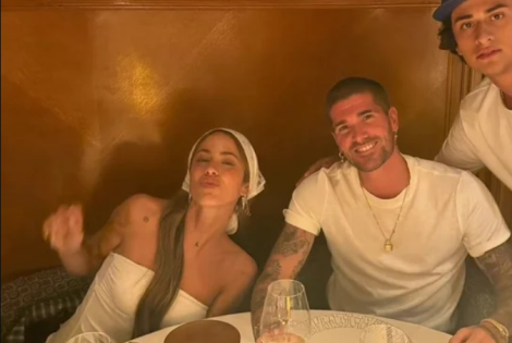 Imagen de Tini y Rodrigo De Paul reaparecieron juntos con nuevo look