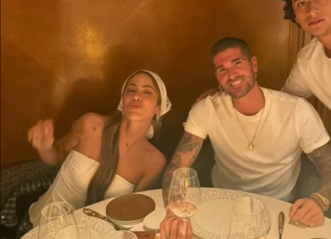 Imagen de Tini y Rodrigo De Paul reaparecieron juntos con nuevo look