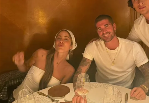 Imagen de Tini y Rodrigo De Paul reaparecieron juntos con nuevo look