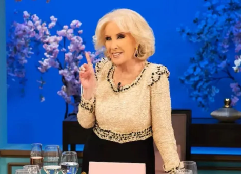 Imagen de Mirtha cerca de un récord Guinness gracias a su longevidad