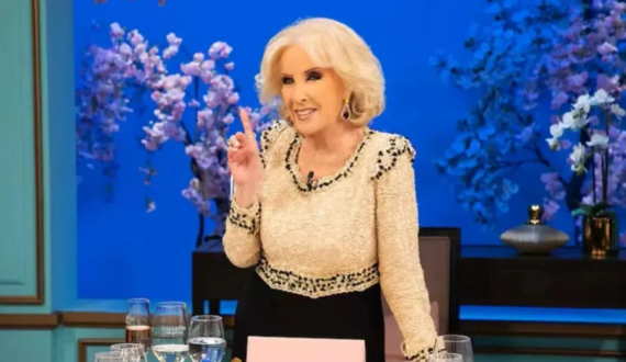 Imagen de Mirtha cerca de un récord Guinness gracias a su longevidad