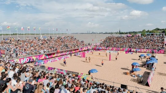 Imagen de Rosario ser&aacute; sede de la Playa Ol&iacute;mpica 2026