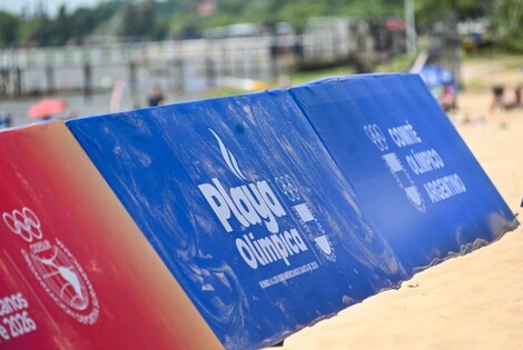 Imagen de La Playa Ol&iacute;mpica contin&uacute;a en Rosario con handball playa