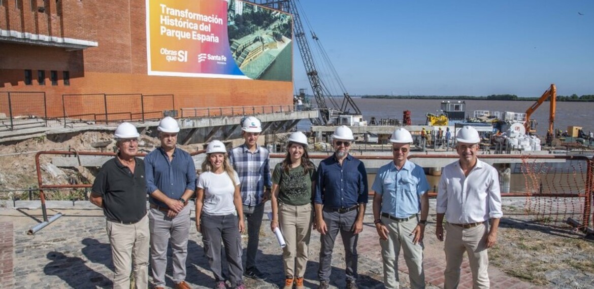 Imagen de Avanzan las obras de reconstrucción y ampliación del muelle Imagen de Avanzan las obras de reconstrucción y ampliación del muelle