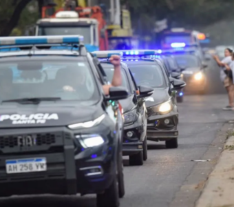 Imagen de Conflicto policial en Rosario