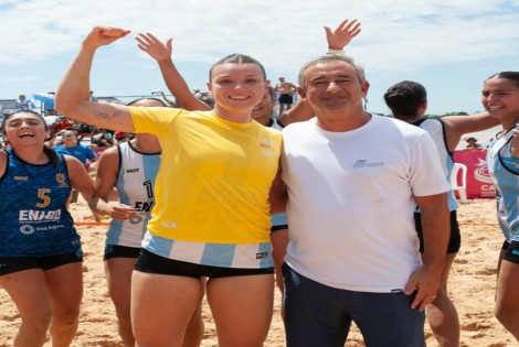 Imagen de Cerró la Playa Olímpica 2026 con un evento internacional Imagen de Cerró la Playa Olímpica 2026 con un evento internacional