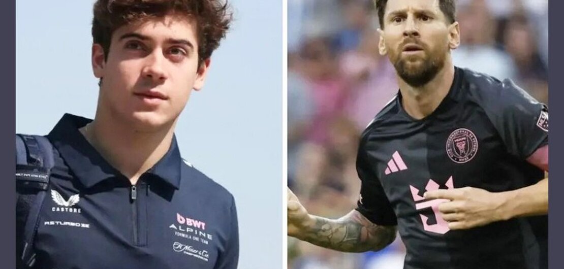 Imagen de posible encuentro entre Colapinto y Messi en Miami