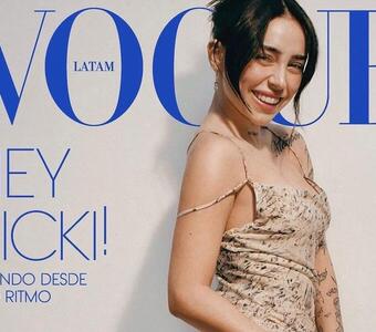 Imagen de Nicki Nicole impacta en la portada de Vogue Latinoam&eacute;rica