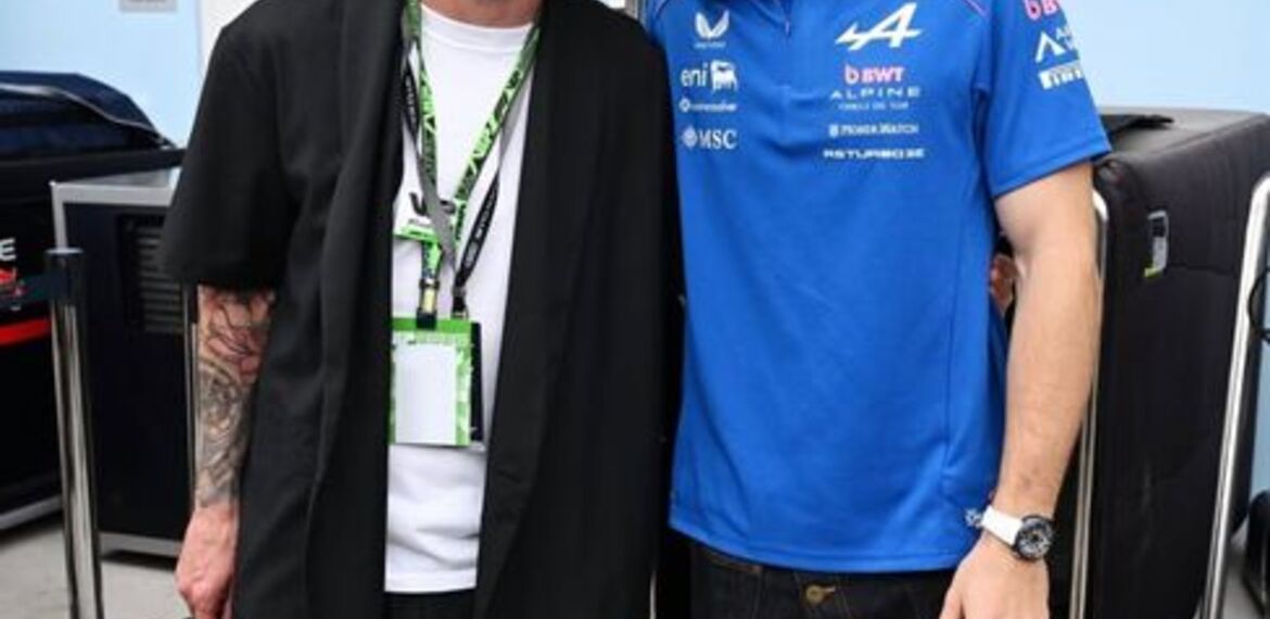 Imagen de Encuentro de gigantes: Messi y Colapinto en el GP de Miami