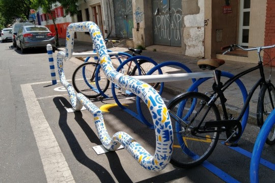 Imagen de �A RODAR MI VIDA�, BUSCAN EMBELLECER BICICLETEROS P&Uacute;BLICOS