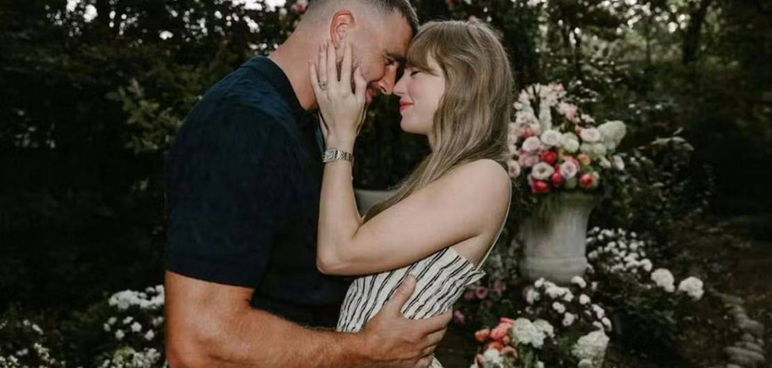 Imagen de TAYLOR SWIFT Y TRAVIS KELCE SE CASARON: LA ESPECTACULAR BODA