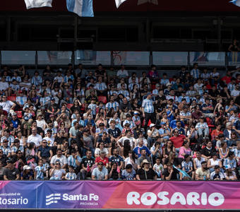 Imagen de m&aacute;s de 200.000 personas el s&aacute;bado en los Juegos Suramericanos