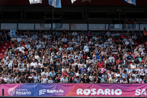 Imagen de m&aacute;s de 200.000 personas el s&aacute;bado en los Juegos Suramericanos