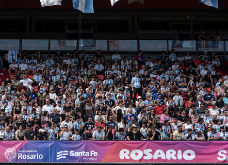 Imagen de m&aacute;s de 200.000 personas el s&aacute;bado en los Juegos Suramericanos