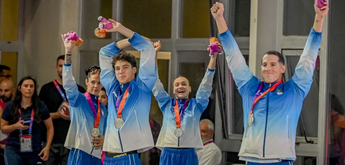 Imagen de La natación argentina dejó su huella y numerosas medallas Imagen de La natación argentina dejó su huella y numerosas medallas