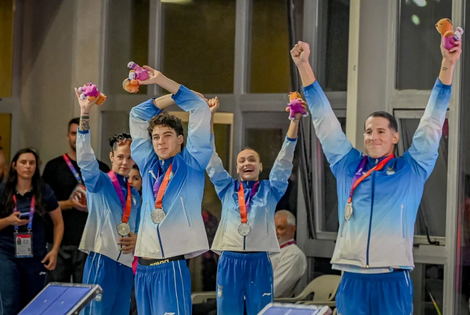 Imagen de La natación argentina dejó su huella y numerosas medallas Imagen de La natación argentina dejó su huella y numerosas medallas