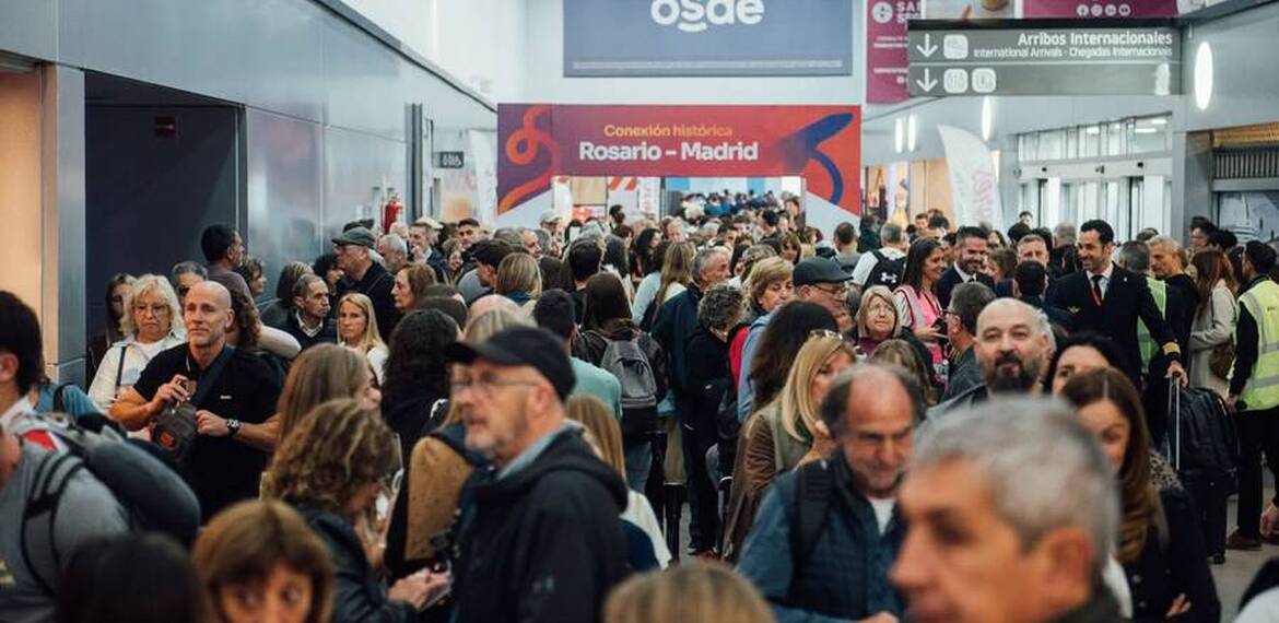 Imagen de Rosario-Madrid: nueva ruta aérea impulsa turismo y negocios Imagen de Rosario-Madrid: nueva ruta aérea impulsa turismo y negocios
