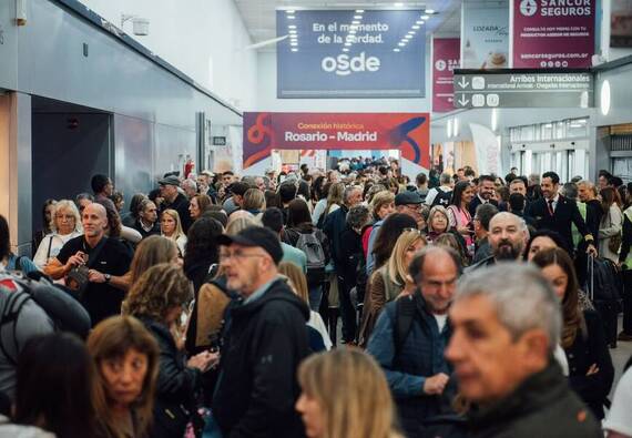 Imagen de Rosario-Madrid: nueva ruta a&eacute;rea impulsa turismo y negocios